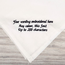 Personalised Table Napkin -