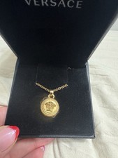 Versace Gold Tone Medusa