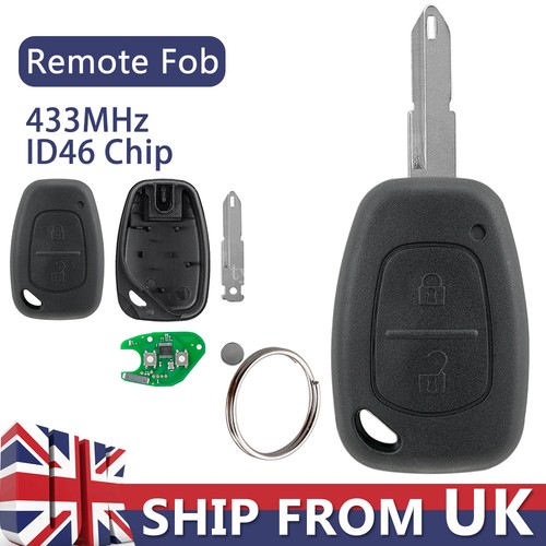 Button remote key - fob, for