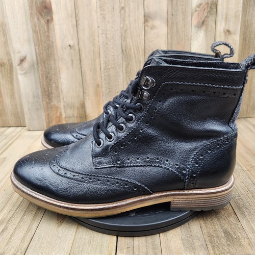 Superdry wingtip brogue boots - wingtip,
