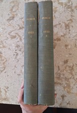 Punch Magazine 1922 Bound