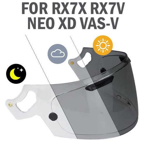 Photochromic visor for - photochromic,