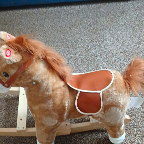 Plush rocking horse vintage - rocking,