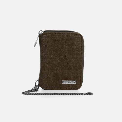 Hemp wallet with chain - hemp,