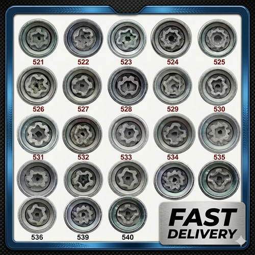 Locking wheel nut key - vw,