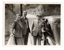 NAILSWORTH Gloucestershire People at the Fisheries Vintage Photograph 1954