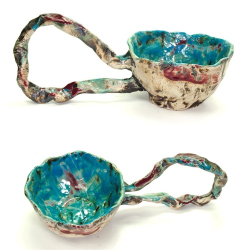 Cup ceramic stoneware