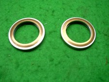 YAMAHA RD350LC YPVS TZR 250 PAIR COPPER / STEEL EXHAUST GASKETS 31K 1KT 1UA 1WT