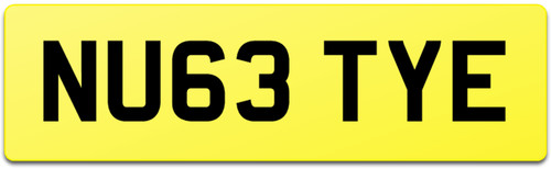 Nu63 tye reg - tye, plate