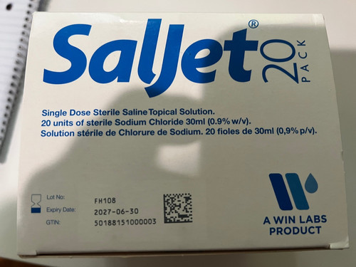 Saljet rinse sterile - 0.9%,