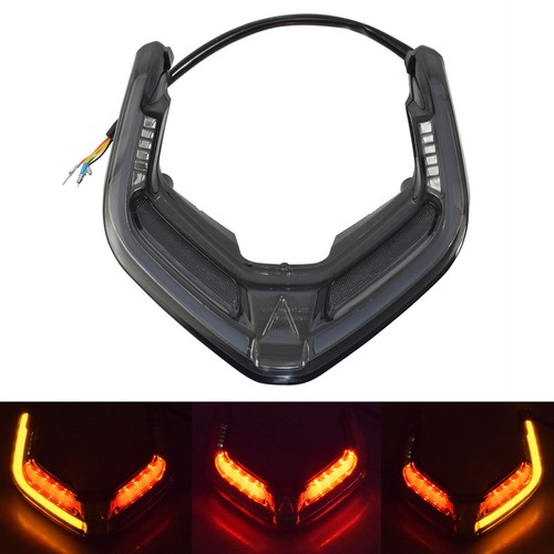 Smoke lntegrated taillight - smoke,