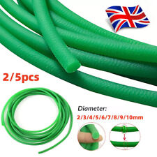 PU Round Urethane Drive Belt Diameters 2/3/4/5/6/7/8/10mm Rough Surface Green
