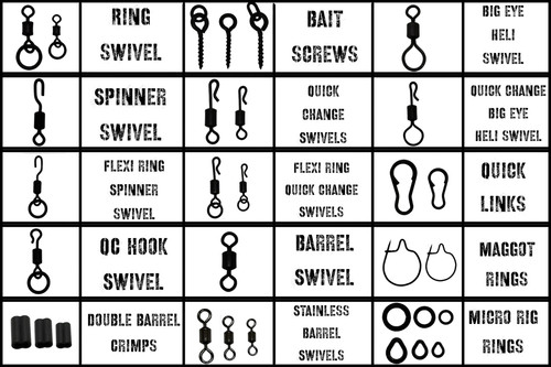 Swivels types bait - swivels, 45