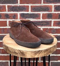 Sanders Suede Hi Top JOEL Chukka Boot UK10.5 EU44.5 US11.5 James Bond Brown