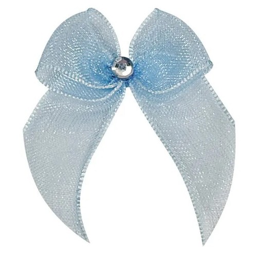 Baby blue organza ready - x,