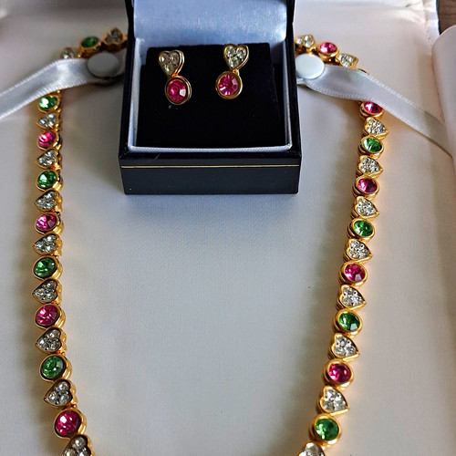 Genuine vintage swarovski gold - swarovski,