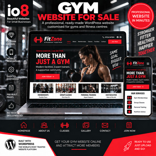 Gym website wordpress - –,