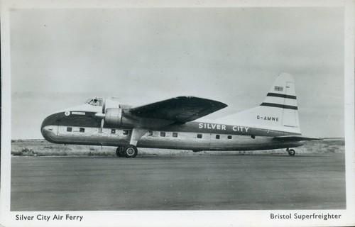 Airline issue postcard - airline, ?
