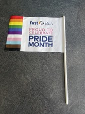 First Bus Group Pride Flag LGBT 