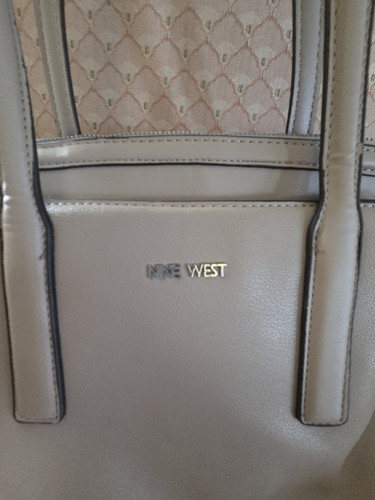 Beige nine west basset - west, tote