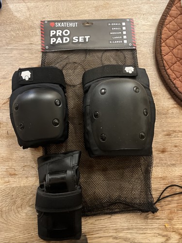 Skatehut pro pad set black - pro,
