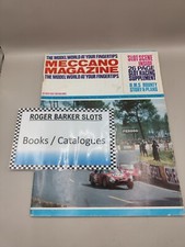 Meccano Magazine Catalogue Edition 1966 October Hobby Model Car Racing
