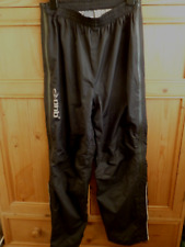 Mens DHB black waterproof cycling Over Trousers   ..  S-M