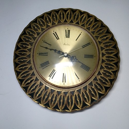 Wall clock retro west germany - west,