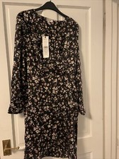 womens Morgan floral wrap mini