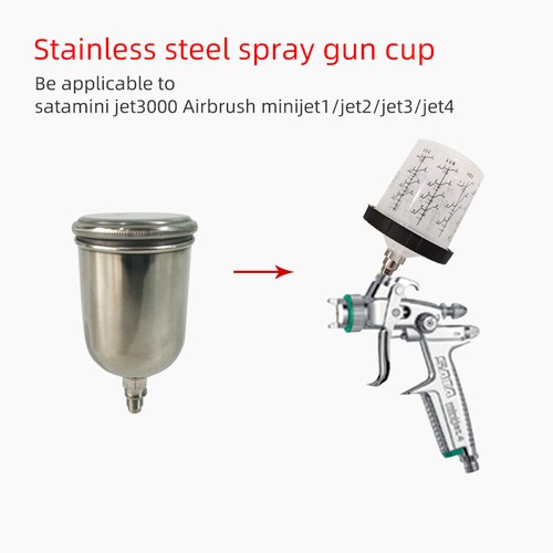 Spray gun cup pot - pot, for