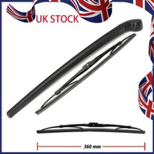 Rear Windscreen Wiper Arm And Blade Set 13" For Audi A3 8P Hatchback 2003-2013