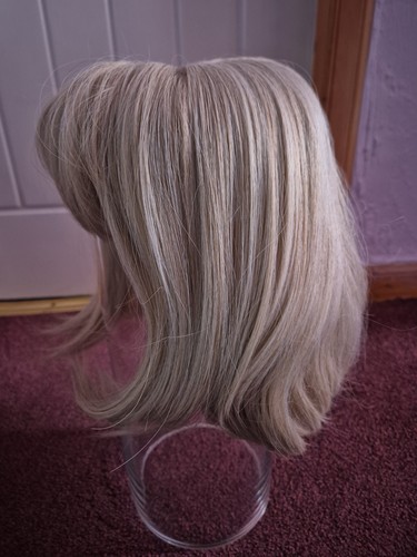 Shoulder length ash - shoulder, blonde