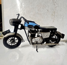 Vintage Triumph Motorcycle Die-Cast Model Classic Styling 34cm