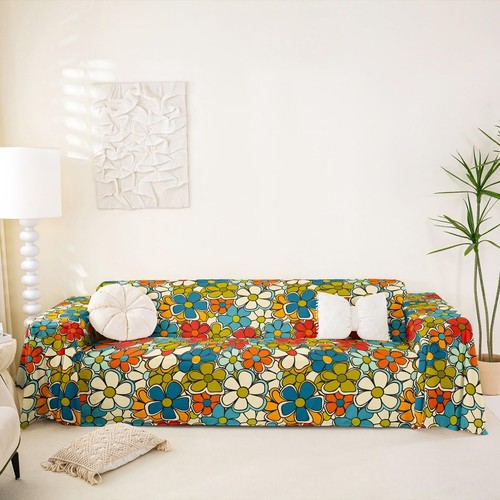Hippie flower sofa covers - hippie,