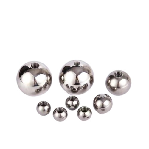 Blind hole steel balls - hole, half