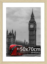 50X70Cm Oak Wood Frame