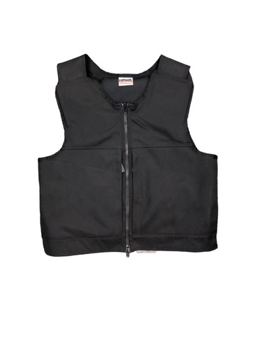 Black overt body armour cover - black,