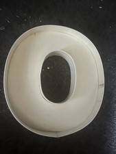 Wooden Fillable Letter O 22cm 