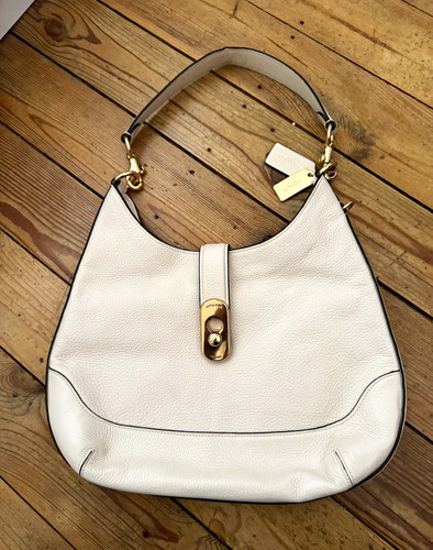 Vintage coach amber - amber, pebbled
