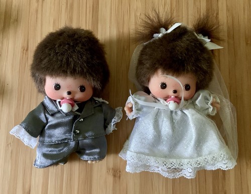 Monchhichi bridal couple htf - monchhichi,