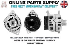 Alternator for FIAT DUCATO 2.3 130 MULTIJET 250 JTD 244 Motorhome 2002 to 2015