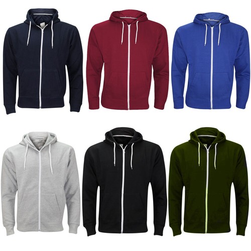 Men american plain hood - men, zipup