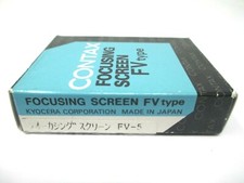Contax FV-5 Matte Focusing