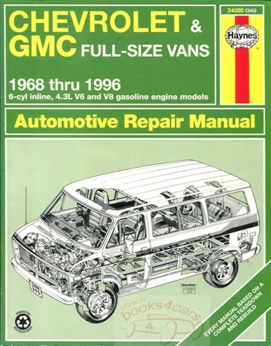Chevrolet gmc van manual - chevrolet,