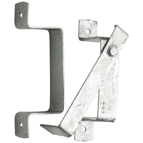 Slip rail bracket for - rail, stable