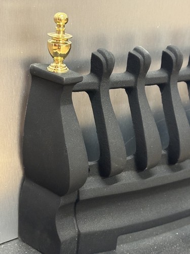 Replacement black brass gas - black,