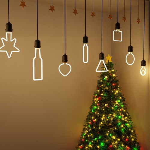 Led edison filament light - light, bulb