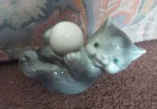 SCARCE EARLY GOEBEL PROTOTYPE CK48 CAT WITH BALL 3" (8cm) GERMANY 1967