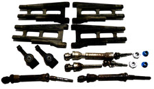 Set of 4 arms, 3 driveshafts