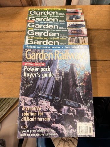 Garden railways magazine - garden,
